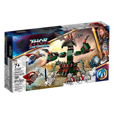 لگو مارول مدل ثور حمله به آسگارد 159 قطعه Attack on New Asgard 77207_اسباب بازی